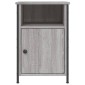 vidaXL Κομοδίνο Γκρι Sonoma 40 x 42 x 60 εκ. από Επεξεργασμένο Ξύλο