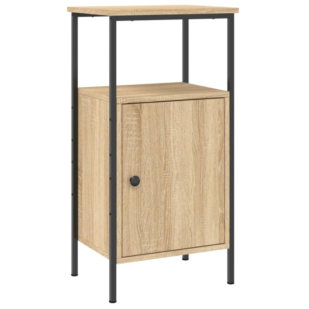 vidaXL Κομοδίνο Sonoma Δρυς 41 x 31 x 80 εκ. από Επεξεργασμένο Ξύλο