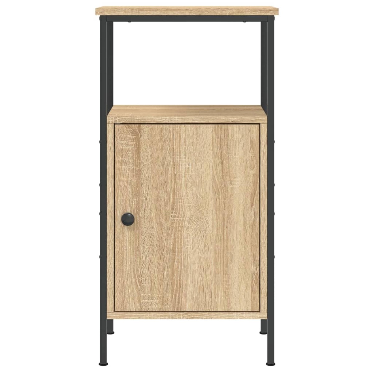 vidaXL Κομοδίνο Sonoma Δρυς 41 x 31 x 80 εκ. από Επεξεργασμένο Ξύλο