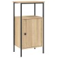 vidaXL Κομοδίνα 2 τεμ. Sonoma Δρυς 41 x 31 x 80 εκ. Επεξεργασμένο Ξύλο