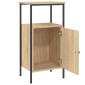 vidaXL Κομοδίνα 2 τεμ. Sonoma Δρυς 41 x 31 x 80 εκ. Επεξεργασμένο Ξύλο
