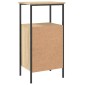 vidaXL Κομοδίνα 2 τεμ. Sonoma Δρυς 41 x 31 x 80 εκ. Επεξεργασμένο Ξύλο