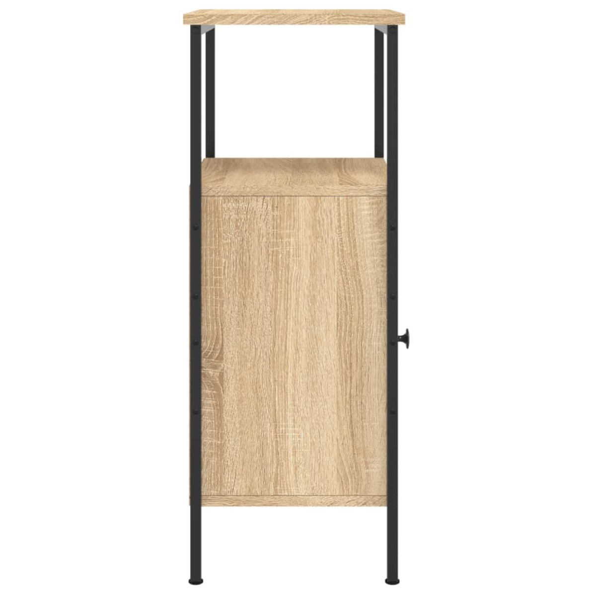 vidaXL Κομοδίνα 2 τεμ. Sonoma Δρυς 41 x 31 x 80 εκ. Επεξεργασμένο Ξύλο