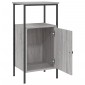 vidaXL Κομοδίνο Γκρι Sonoma 41 x 31 x 80 εκ. από Επεξεργασμένο Ξύλο