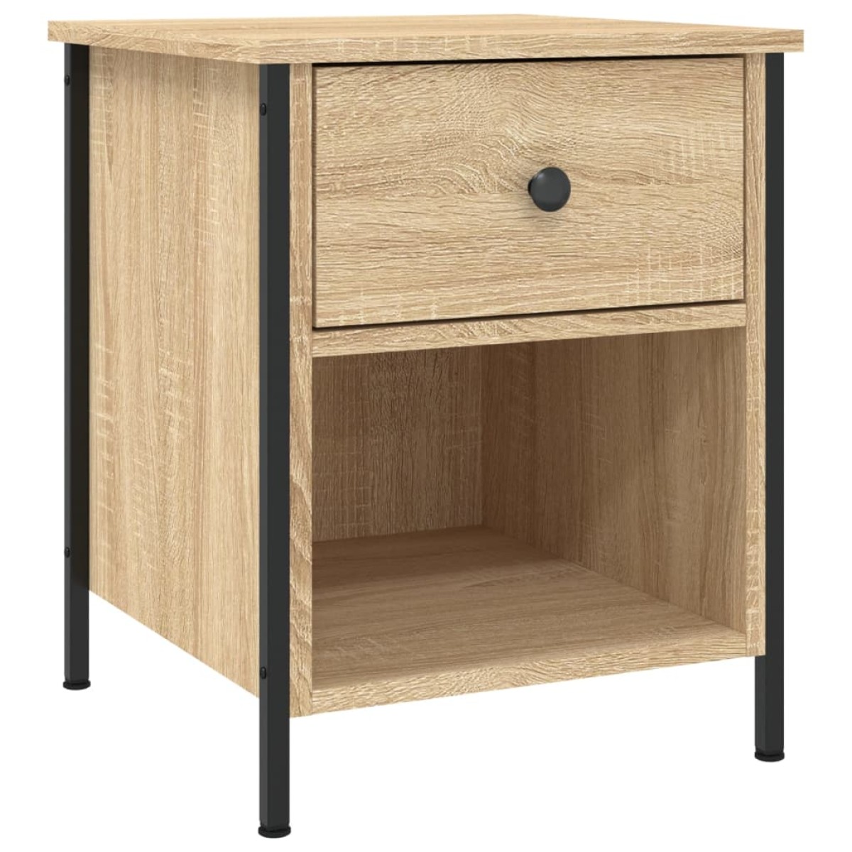vidaXL Κομοδίνο Sonoma Δρυς 40 x 42 x 50 εκ. από Επεξεργασμένο Ξύλο