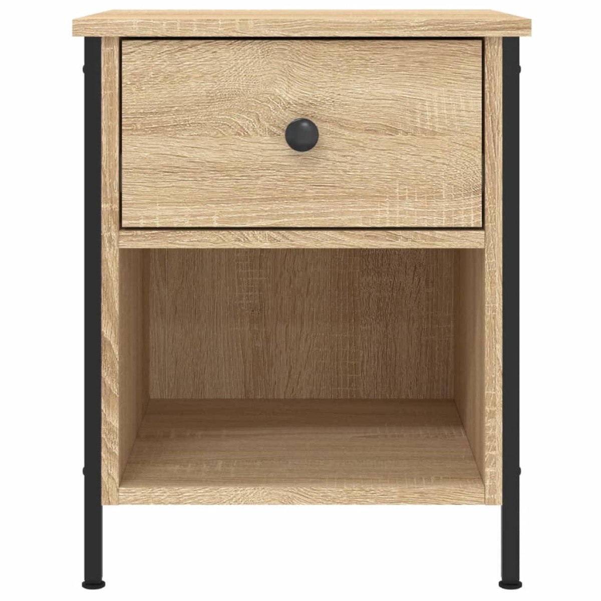 vidaXL Κομοδίνο Sonoma Δρυς 40 x 42 x 50 εκ. από Επεξεργασμένο Ξύλο