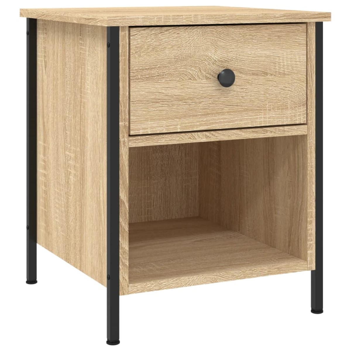 vidaXL Κομοδίνα 2 Τεμ. Sonoma Δρυς 40x42x50 εκ. από Επεξεργασμένο Ξύλο