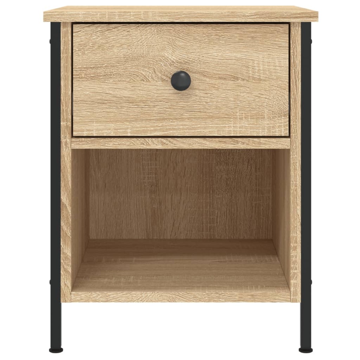 vidaXL Κομοδίνα 2 Τεμ. Sonoma Δρυς 40x42x50 εκ. από Επεξεργασμένο Ξύλο