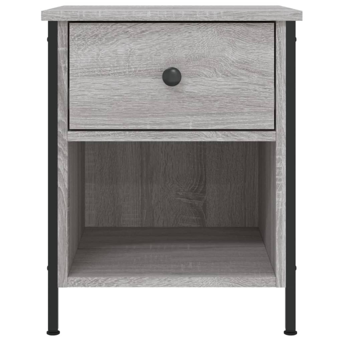 vidaXL Κομοδίνο Γκρι Sonoma 40 x 42 x 50 εκ. από Επεξεργασμένο Ξύλο