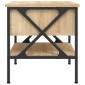 vidaXL Κομοδίνο Sonoma Δρυς 40 x 42 x 45 εκ. από Επεξεργασμένο Ξύλο