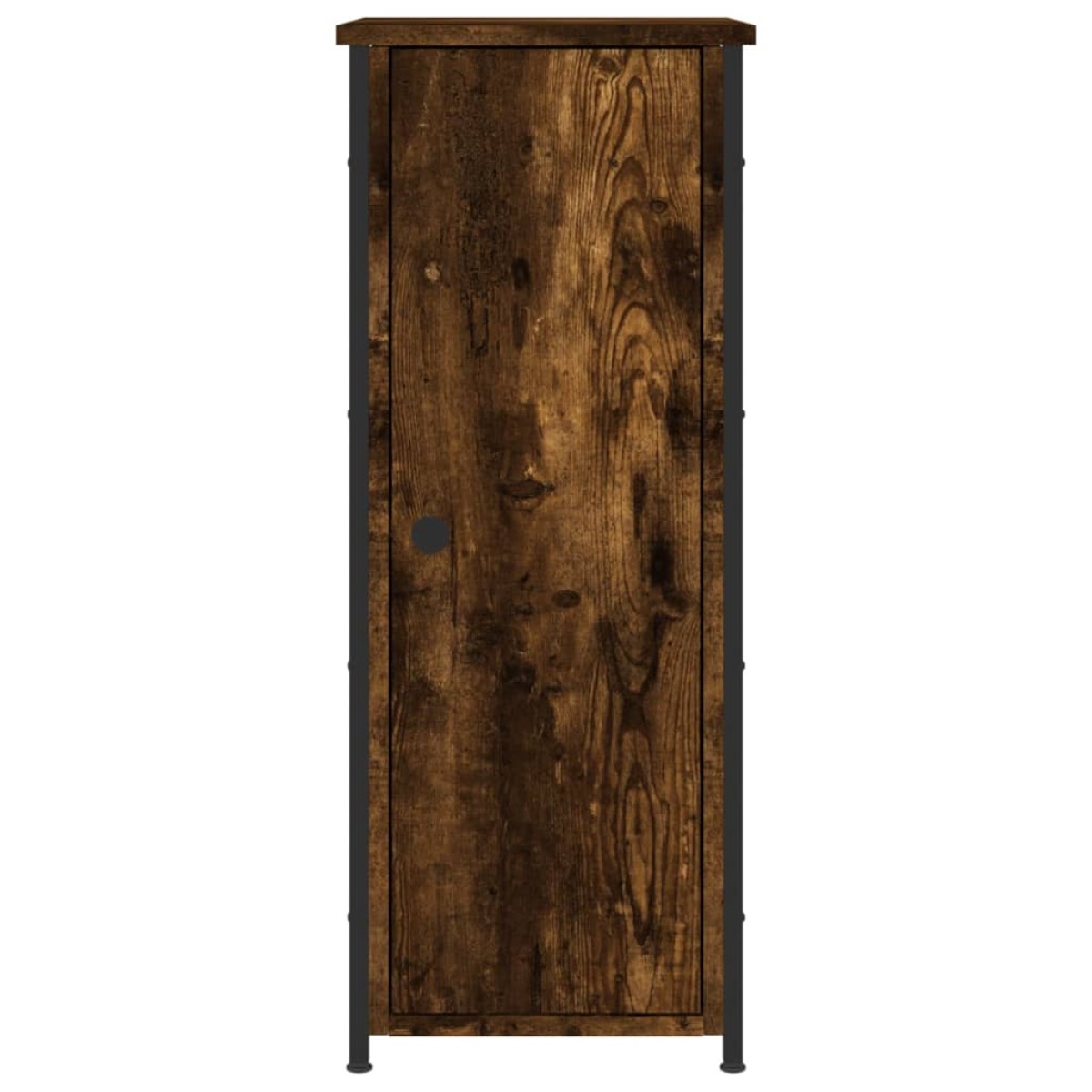 vidaXL Κομοδίνο Καπνιστή Δρυς 32 x 42 x 80 εκ. από Επεξεργασμένο Ξύλο