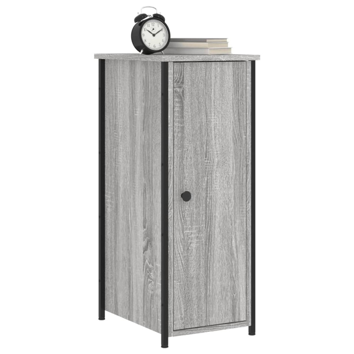 vidaXL Κομοδίνα 2 τεμ. Γκρι Sonoma 32x42x80 εκ. από Επεξεργασμένο Ξύλο
