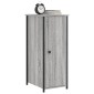 vidaXL Κομοδίνα 2 τεμ. Γκρι Sonoma 32x42x80 εκ. από Επεξεργασμένο Ξύλο