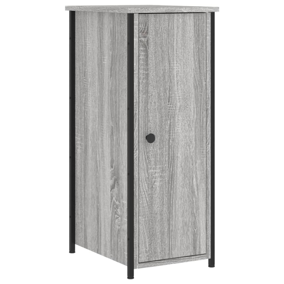 vidaXL Κομοδίνα 2 τεμ. Γκρι Sonoma 32x42x80 εκ. από Επεξεργασμένο Ξύλο