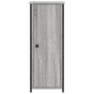 vidaXL Κομοδίνα 2 τεμ. Γκρι Sonoma 32x42x80 εκ. από Επεξεργασμένο Ξύλο