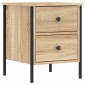 vidaXL Κομοδίνο Sonoma Δρυς 40 x 42 x 50 εκ. από Επεξεργασμένο Ξύλο