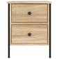 vidaXL Κομοδίνο Sonoma Δρυς 40 x 42 x 50 εκ. από Επεξεργασμένο Ξύλο