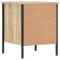 vidaXL Κομοδίνο Sonoma Δρυς 40 x 42 x 50 εκ. από Επεξεργασμένο Ξύλο