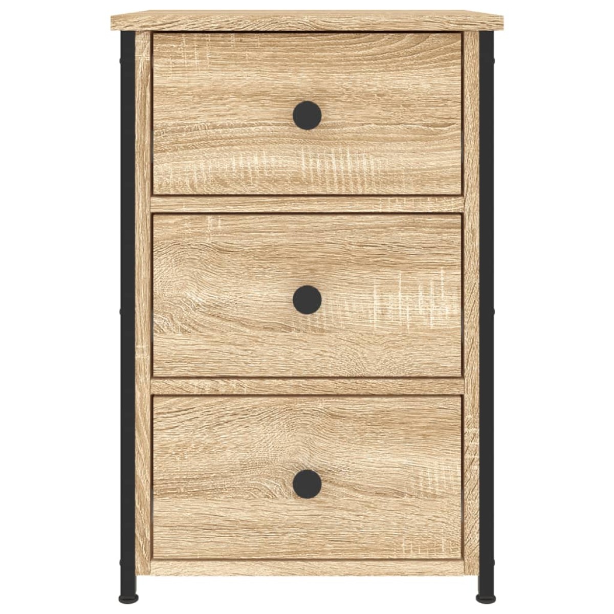 vidaXL Κομοδίνο Sonoma Δρυς 40 x 36 x 60 εκ. από Επεξεργασμένο Ξύλο