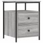 vidaXL Κομοδίνο Γκρι Sonoma 44 x 45 x 60 εκ. από Επεξεργασμένο Ξύλο
