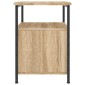 vidaXL Κομοδίνο Sonoma Δρυς 34 x 35,5 x 50 εκ. από Επεξεργασμένο Ξύλο