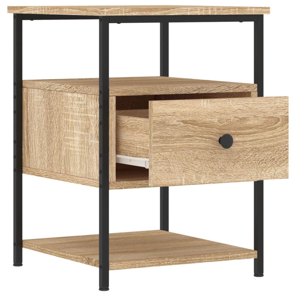 vidaXL Κομοδίνο Sonoma Δρυς 40 x 42 x 56 εκ. από Επεξεργασμένο Ξύλο