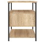vidaXL Κομοδίνο Sonoma Δρυς 40 x 42 x 56 εκ. από Επεξεργασμένο Ξύλο
