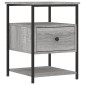 vidaXL Κομοδίνο Γκρι Sonoma 40 x 42 x 56 εκ. από Επεξεργασμένο Ξύλο
