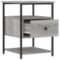 vidaXL Κομοδίνο Γκρι Sonoma 40 x 42 x 56 εκ. από Επεξεργασμένο Ξύλο