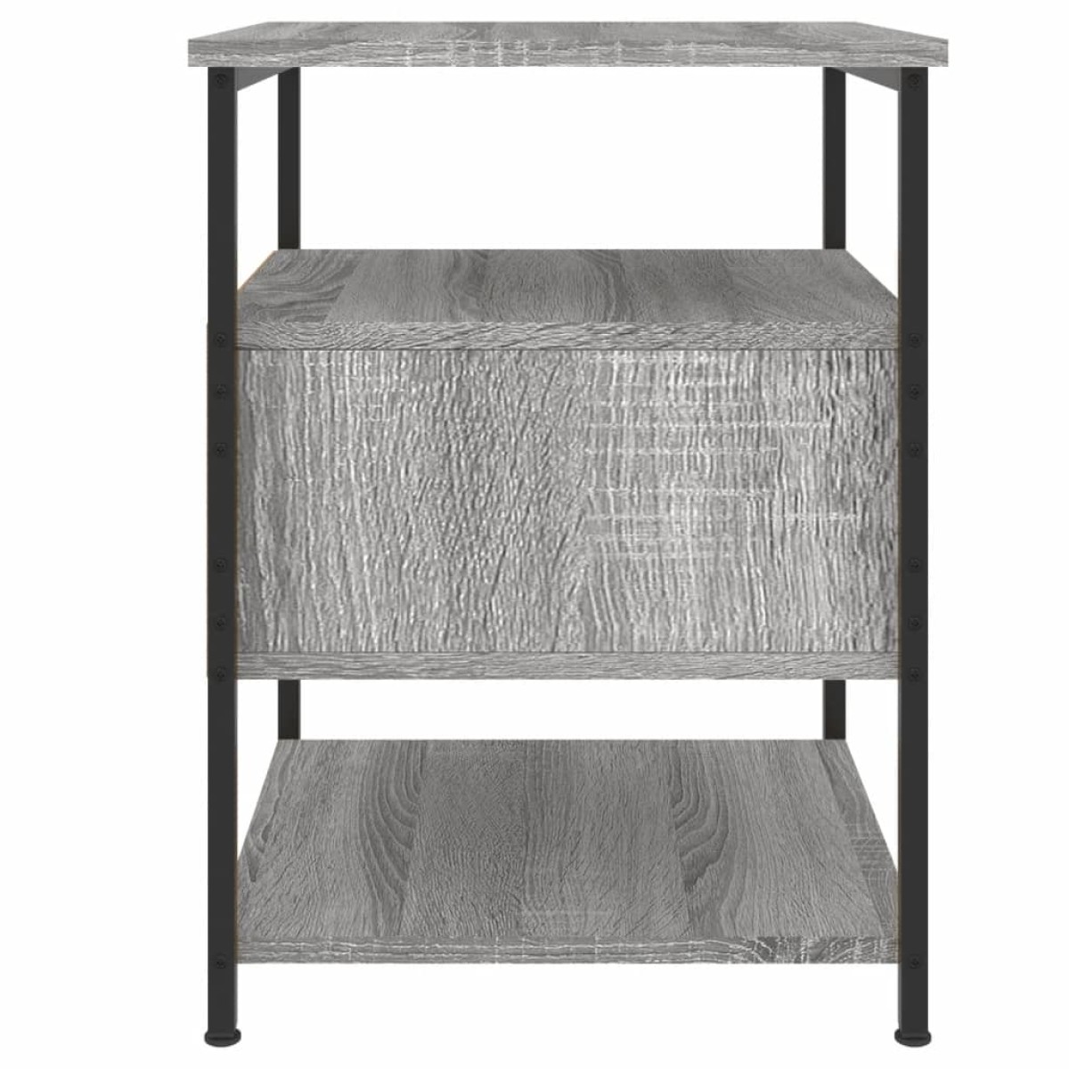 vidaXL Κομοδίνο Γκρι Sonoma 40 x 42 x 56 εκ. από Επεξεργασμένο Ξύλο