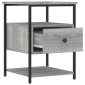 vidaXL Κομοδίνα 2 τεμ. Γκρι Sonoma 40 x 42 x 56 εκ. από Επεξεργ. Ξύλο