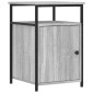 vidaXL Κομοδίνα 2 τεμ. Γκρι Sonoma 40x42x60εκ. από Επεξεργασμένο Ξύλο