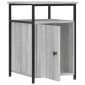 vidaXL Κομοδίνα 2 τεμ. Γκρι Sonoma 40x42x60εκ. από Επεξεργασμένο Ξύλο