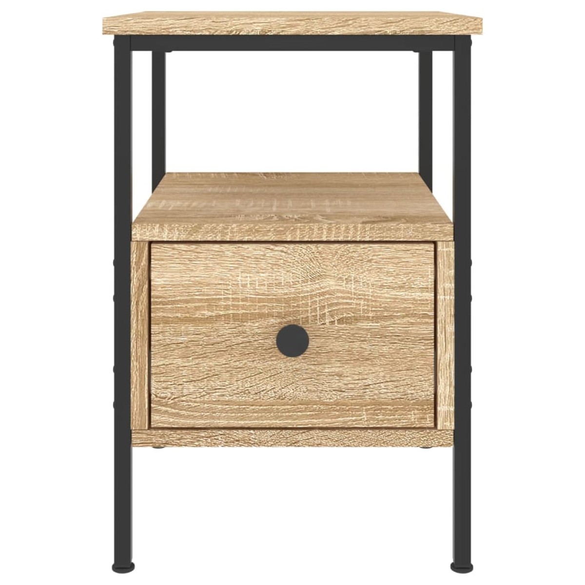 vidaXL Κομοδίνα 2 τεμ. Sonoma Δρυς 34 x 36 x 50 εκ. από Επεξεργ. Ξύλο