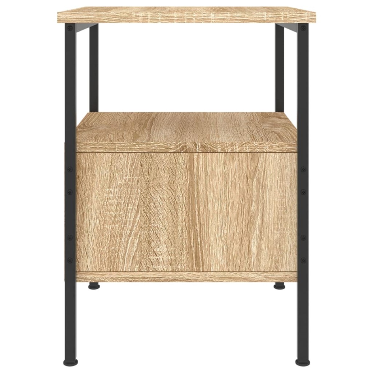 vidaXL Κομοδίνα 2 τεμ. Sonoma Δρυς 34 x 36 x 50 εκ. από Επεξεργ. Ξύλο