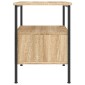 vidaXL Κομοδίνα 2 τεμ. Sonoma Δρυς 34 x 36 x 50 εκ. από Επεξεργ. Ξύλο