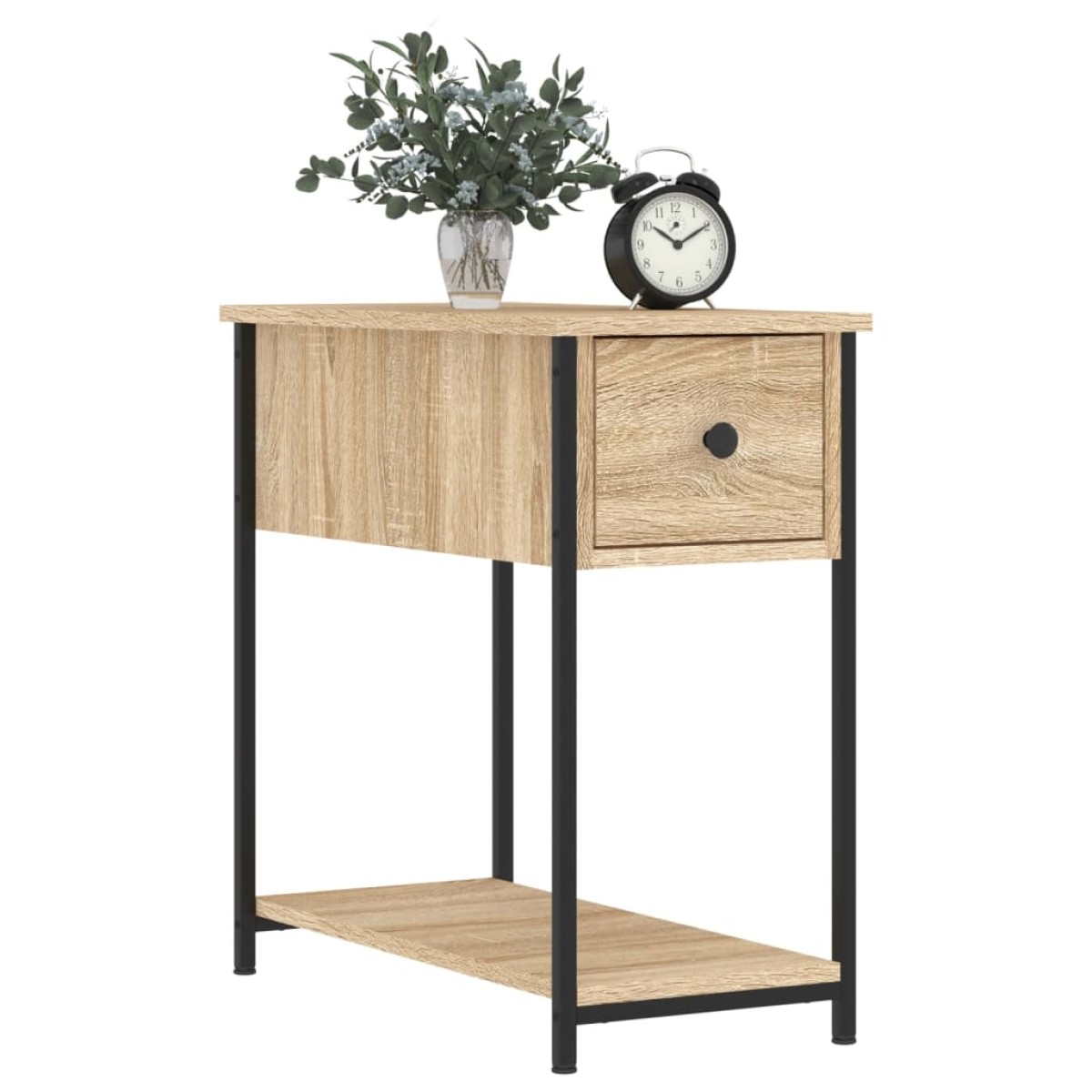 vidaXL Κομοδίνα 2 τεμ. Sonoma Δρυς 30 x 60 x 60 εκ. από Επεξεργ. Ξύλο