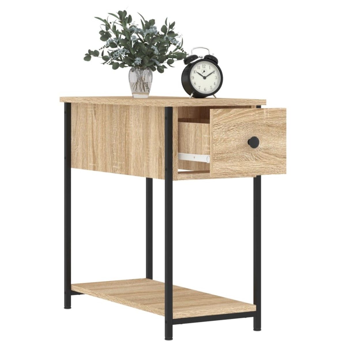 vidaXL Κομοδίνα 2 τεμ. Sonoma Δρυς 30 x 60 x 60 εκ. από Επεξεργ. Ξύλο