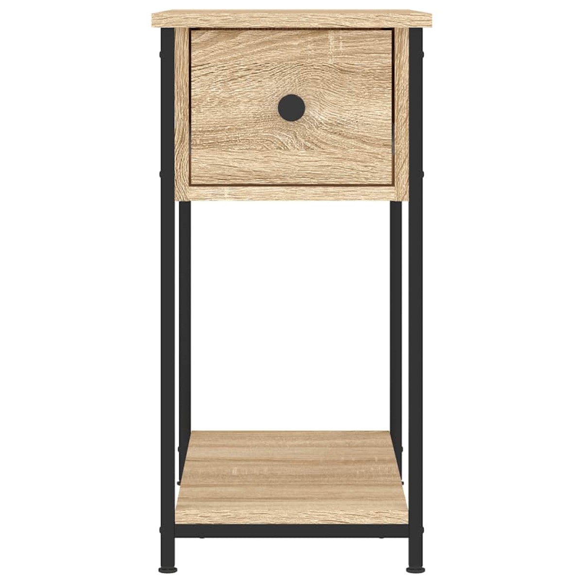 vidaXL Κομοδίνα 2 τεμ. Sonoma Δρυς 30 x 60 x 60 εκ. από Επεξεργ. Ξύλο