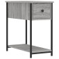 vidaXL Κομοδίνα 2 τεμ. Γκρι Sonoma 30 x 60 x 60 εκ. από Επεξεργ. Ξύλο