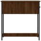 vidaXL Κομοδίνο Καφέ Δρυς 30 x 60 x 60 εκ. από Επεξεργασμένο Ξύλο