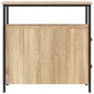 vidaXL Κομοδίνο Sonoma Δρυς 30 x 60 x 60 εκ. από Επεξεργασμένο Ξύλο