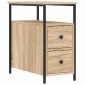 vidaXL Κομοδίνα 2 τεμ. Sonoma Δρυς 30 x 60 x 60 εκ. από Επεξεργ. Ξύλο