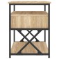 vidaXL Κομοδίνο Sonoma Δρυς 40 x 42 x 55 εκ. από Επεξεργασμένο Ξύλο