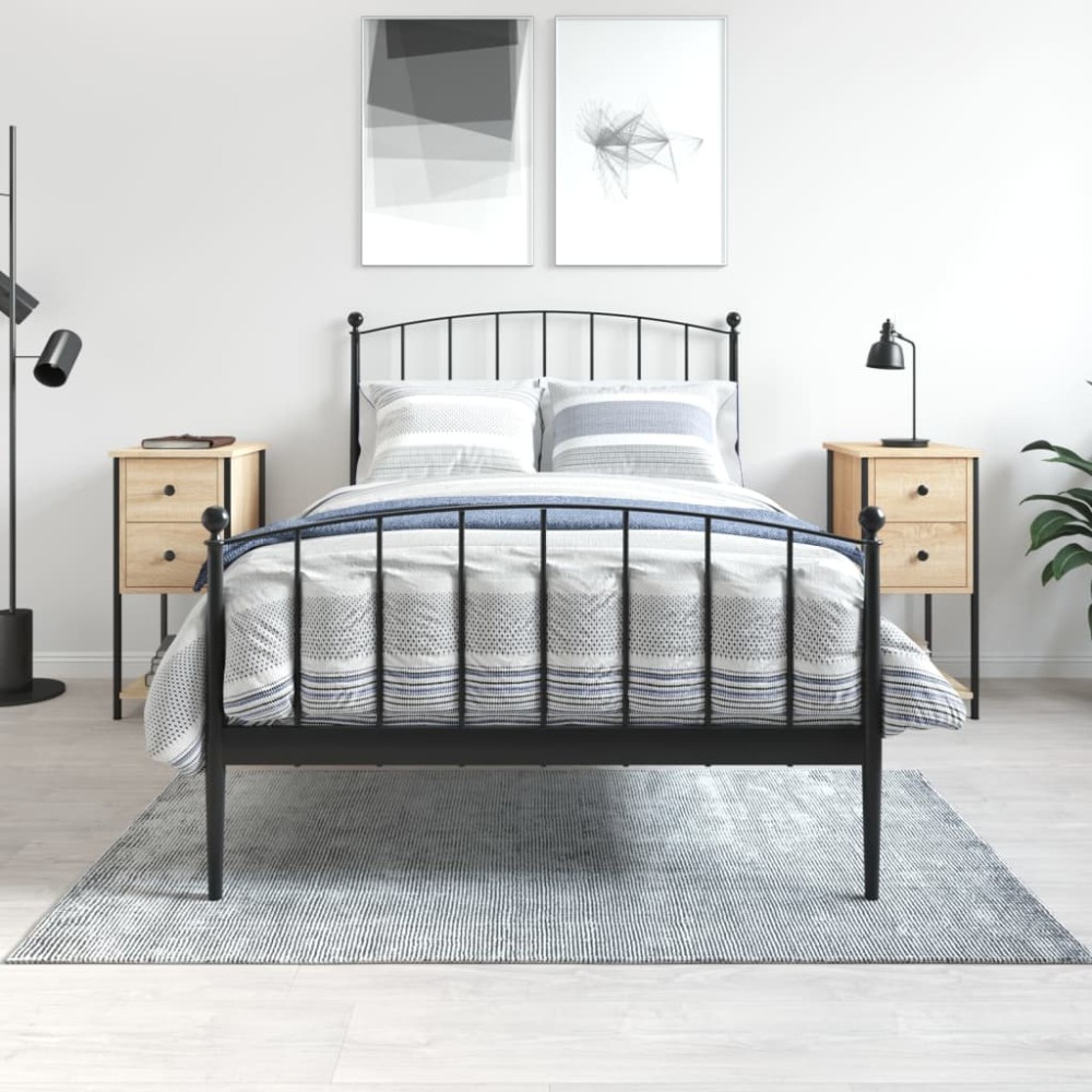vidaXL Κομοδίνα 2 Τεμ. Sonoma Δρυς 32x42x70 εκ. από Επεξεργασμένο Ξύλο