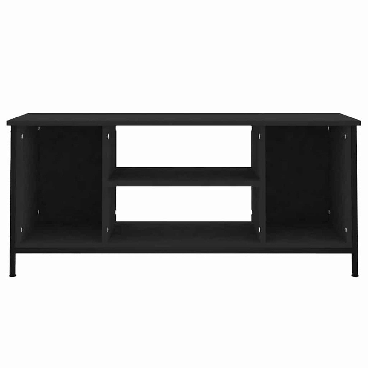 vidaXL Έπιπλο Τηλεόρασης Μαύρο 102x35x45 εκ. Επεξεργασμένο Ξύλο