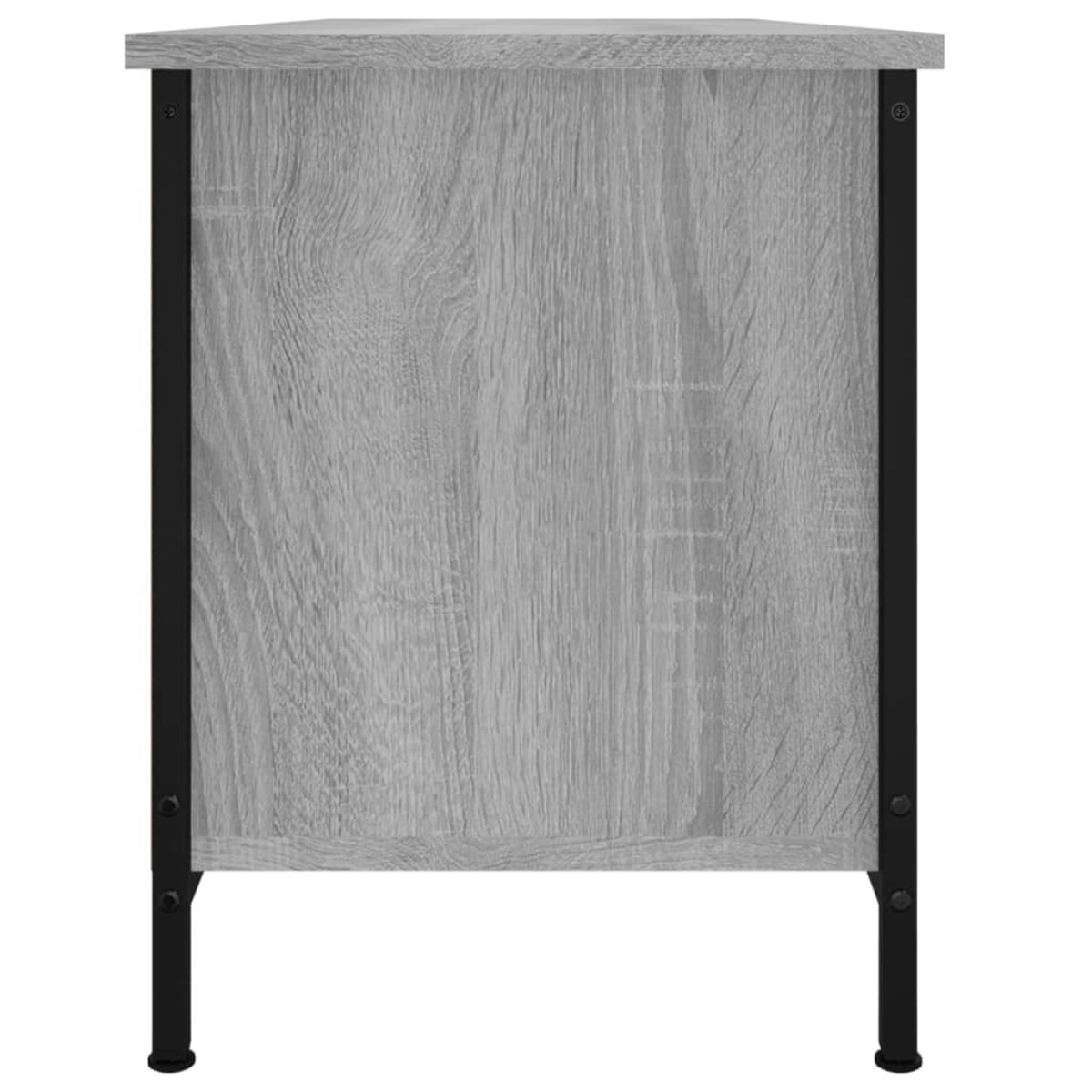 vidaXL Έπιπλο Τηλεόρασης με Πόρτες Γκρι Sonoma 102x35x45 εκ Επεξ. Ξύλο