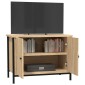 vidaXL Έπιπλο Τηλεόρασης με Πόρτες Sonoma Δρυς 60x35x45 εκ. Επεξ.Ξύλο