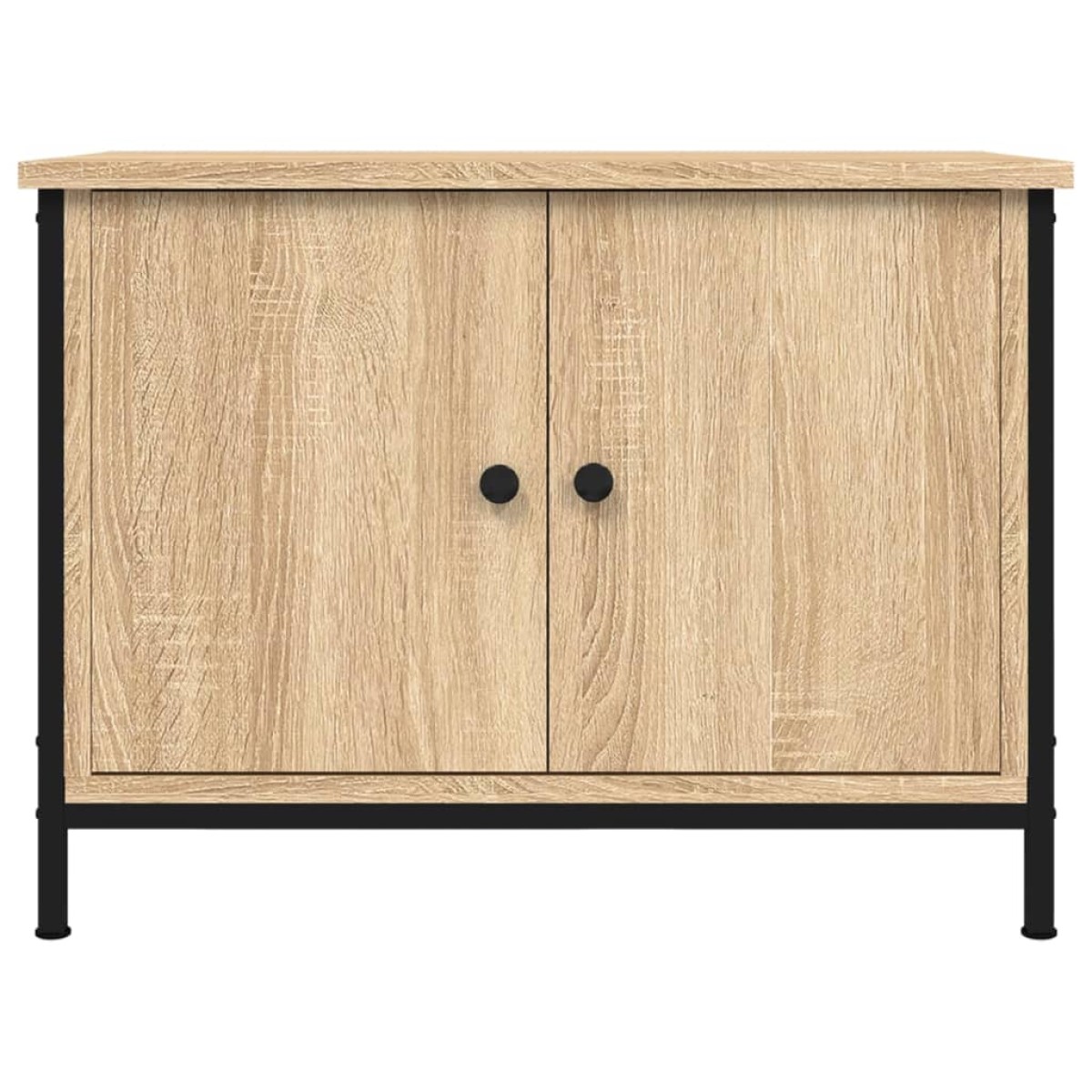 vidaXL Έπιπλο Τηλεόρασης με Πόρτες Sonoma Δρυς 60x35x45 εκ. Επεξ.Ξύλο
