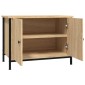 vidaXL Έπιπλο Τηλεόρασης με Πόρτες Sonoma Δρυς 60x35x45 εκ. Επεξ.Ξύλο